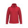 Sudadera capucha hombre K476. Color rojo.
