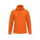 Sudadera capucha hombre K476. Color naranja.