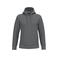 Sudadera capucha hombre K476. Color gris tormenta.