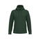 Sudadera capucha hombre K476. Color verde bosque.