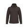Sudadera capucha hombre K476. Color chocolate.