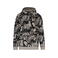 Sudadera capucha hombre K476. Color camuflaje gris.
