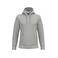 Sudadera capucha hombre K476. Color gris dulce.
