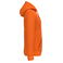 Sudadera capucha hombre K476. Color naranja.