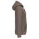 Sudadera capucha hombre K476. Color marrón moka.