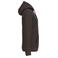 Sudadera capucha hombre K476. Color chocolate.