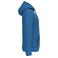 Sudadera capucha hombre K476. Color azul real claro.