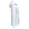 Sudadera capucha hombre K476. Color blanco.