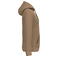 Sudadera capucha hombre K476. Color camel.