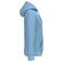 Sudadera capucha hombre K476. Color azul cielo.