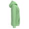 Sudadera capucha hombre K476. Color verde manzana.