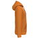 Sudadera capucha hombre K476. Color calabaza.
