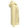 Sudadera capucha hombre K476. Color amarillo pajizo.