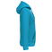 Sudadera capucha hombre K476. Color azul hawái.