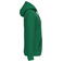 Sudadera capucha hombre K476. Color verde kelly.