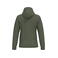 Sudadera capucha hombre K476. Color verde alcaparra.