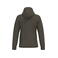 Sudadera capucha hombre K476. Color caqui oscuro.