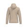 Sudadera capucha hombre K476. Color arena clara.