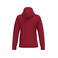 Sudadera capucha hombre K476. Color rojo cereza.