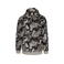 Sudadera capucha hombre K476. Color camuflaje gris.