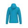 Sudadera capucha hombre K476. Color azul hawái.