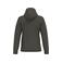 Sudadera capucha hombre K476. Color verde oliva.
