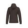 Sudadera capucha hombre K476. Color chocolate.