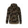 Sudadera capucha hombre K476. Color camuflaje oliva.