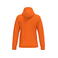 Sudadera capucha hombre K476. Color naranja.