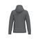 Sudadera capucha hombre K476. Color gris tormenta.