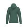 Sudadera capucha hombre K476. Color verde tierra.