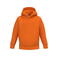 Sudadera capucha niño K477. Color naranja.