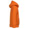 Sudadera capucha niño K477. Color naranja.