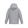 Sudadera capucha niño K477. Color gris oxford.