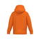 Sudadera capucha niño K477. Color naranja.
