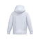 Sudadera capucha niño K477. Color blanco.