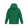Sudadera capucha niño K477. Color verde kelly.
