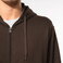 Sudadera capucha y cremallera unisex K479. .