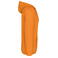 Sudadera capucha y cremallera unisex K479. Color naranja.