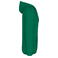 Sudadera capucha y cremallera unisex K479. Color verde kelly.