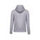 Sudadera capucha y cremallera unisex K479. Color gris oxford.