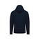 Sudadera capucha y cremallera unisex K479. Color azul marino.