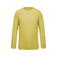 Sudadera reciclada hombre K480. Color amarillo limón.