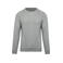 Sudadera reciclada hombre K480. Color gris jaspeado.