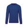 Sudadera reciclada hombre K480. Color azul océano jaspeado.