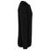 Sudadera reciclada hombre K480. Color negro.