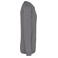 Sudadera reciclada hombre K480. Color gris jaspeado.