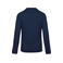Sudadera reciclada hombre K480. Color azul marino jaspeado francés.