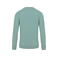 Sudadera reciclada hombre K480. Color salvia.