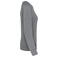 Sudadera reciclada mujer K480. Color gris jaspeado.
